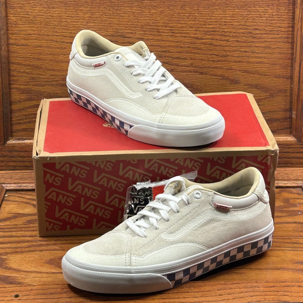 Vans TNT Advanced Prot‎ Checkerboard Marshmallow Shoes